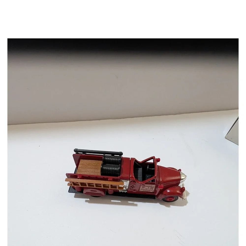 1919 Pirsch Fire Truck Red Diecast Model No 1 Fire Dept Vintage Vehicle